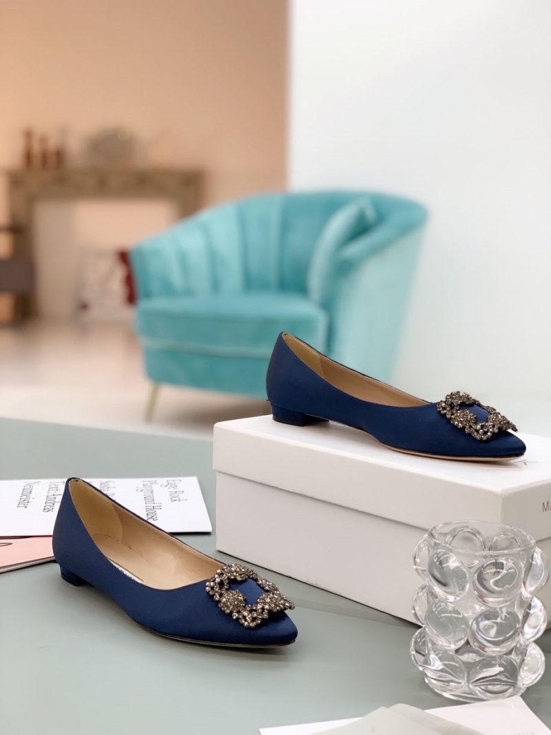 Manolo Blahnik flat shoes